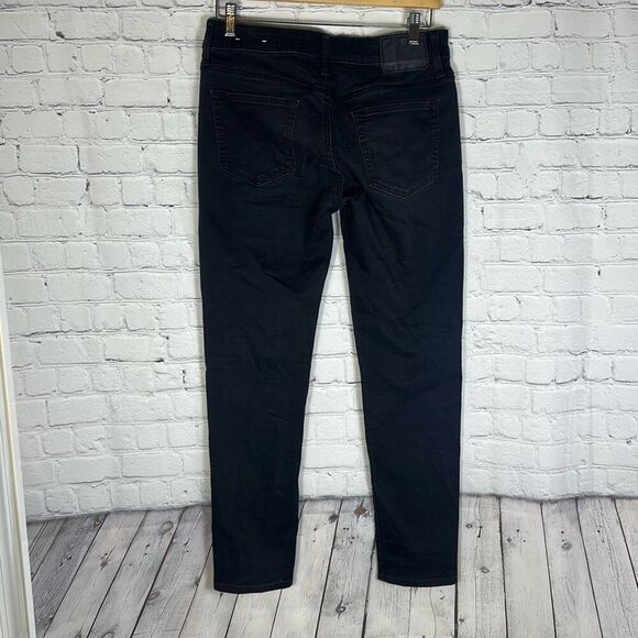 American Eagle Men’s Next Level Flex Skinny Black Jeans size 32x30 - Picture 4 of 9